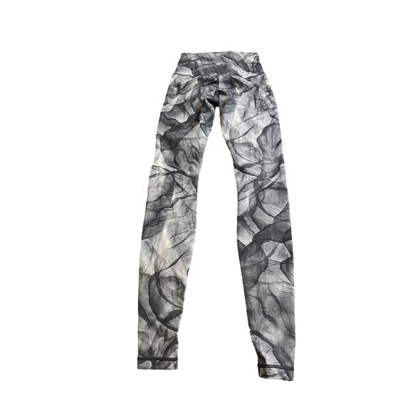 Lululemon Athletica Wunder Under High Rise Legging Midnight Tulle Multi Black‎ 4 - Picture 4 of 6